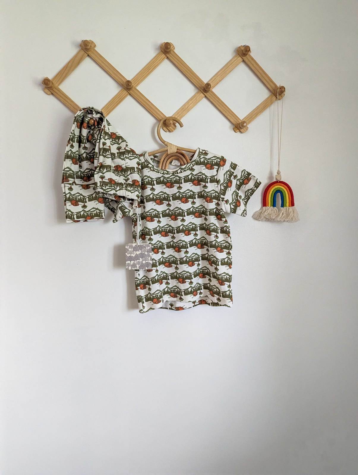 Kate Quinn Cotton Warm Campsite Tee & Pants Set (2t, 3t)