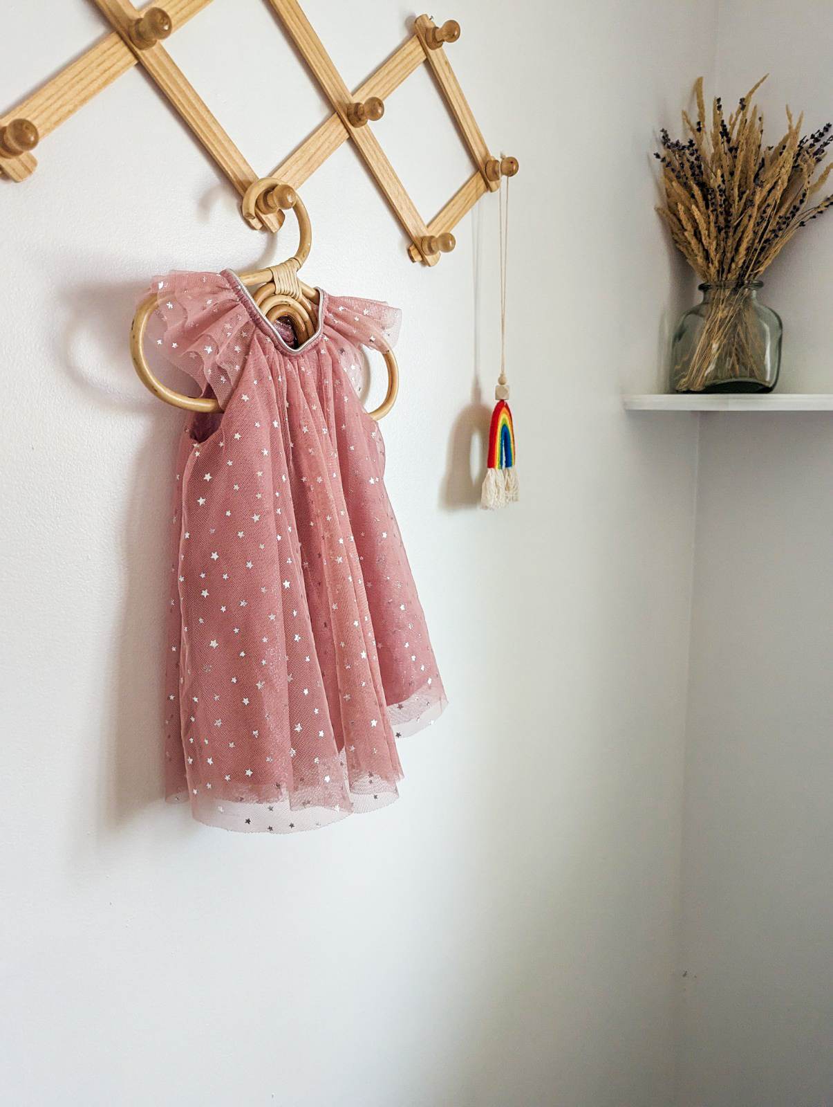 H&M Pink Tulle Smock Dress (6)