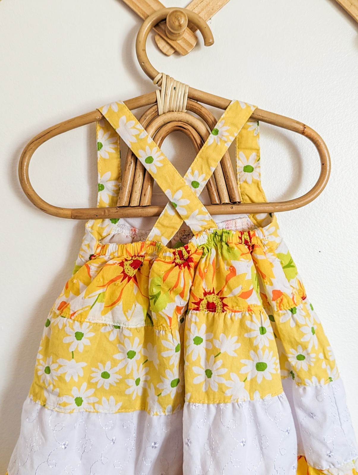 Penelope Mack Yellow Sunflower Sundress (3-6)