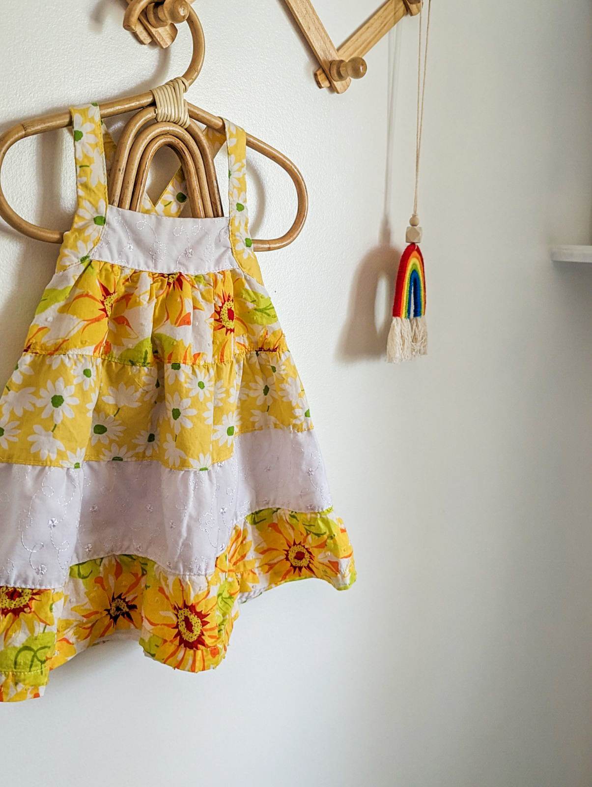 Penelope Mack Yellow Sunflower Sundress (3-6)