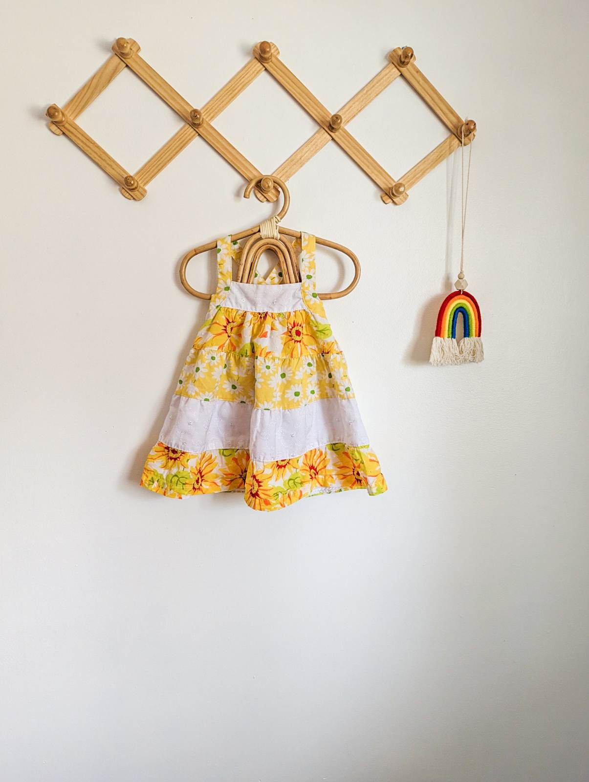 Penelope Mack Yellow Sunflower Sundress (3-6)