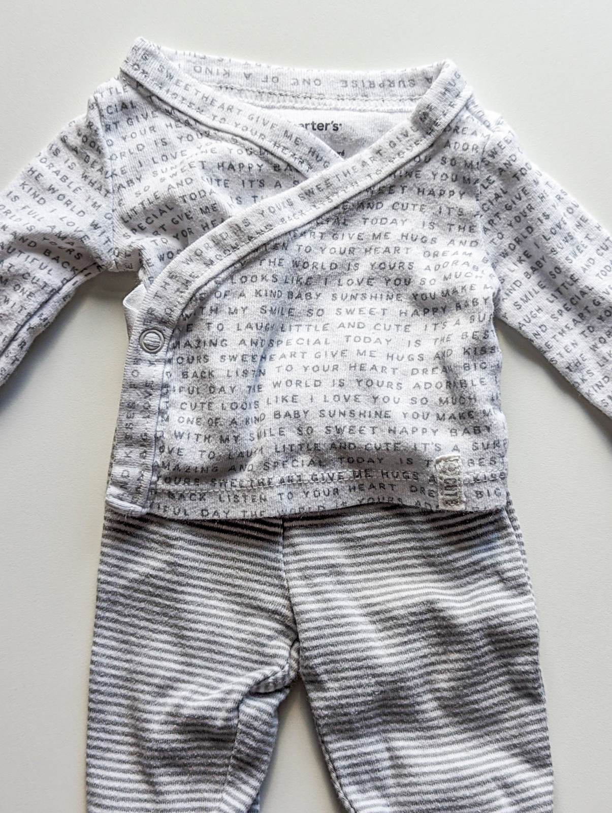 Carter's Wrap Top & Pants Set (Preemie)