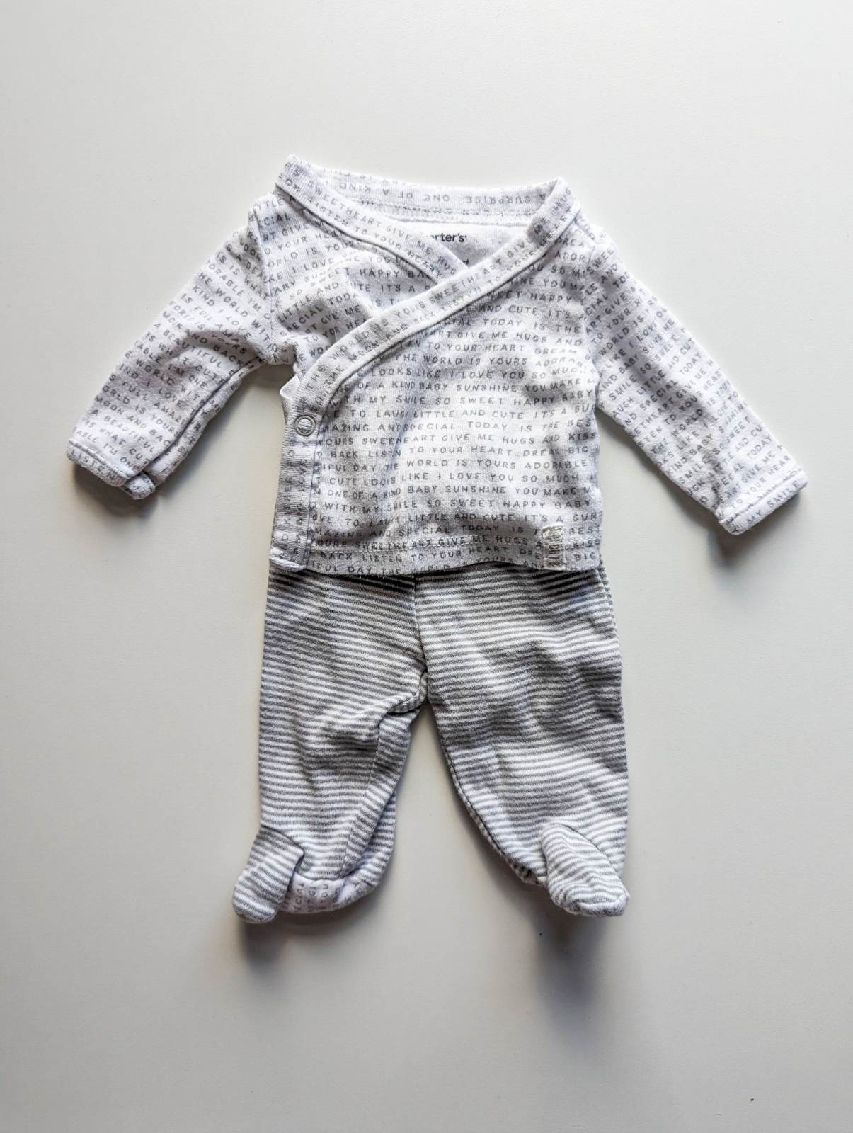 Carter's Wrap Top & Pants Set (Preemie)