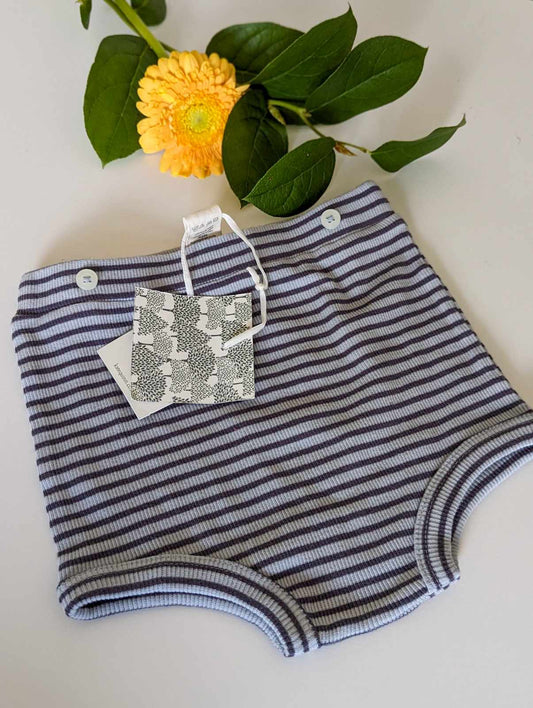 Kate Quinn Organic Cotton Striped Retro Bloomers (12-18m)