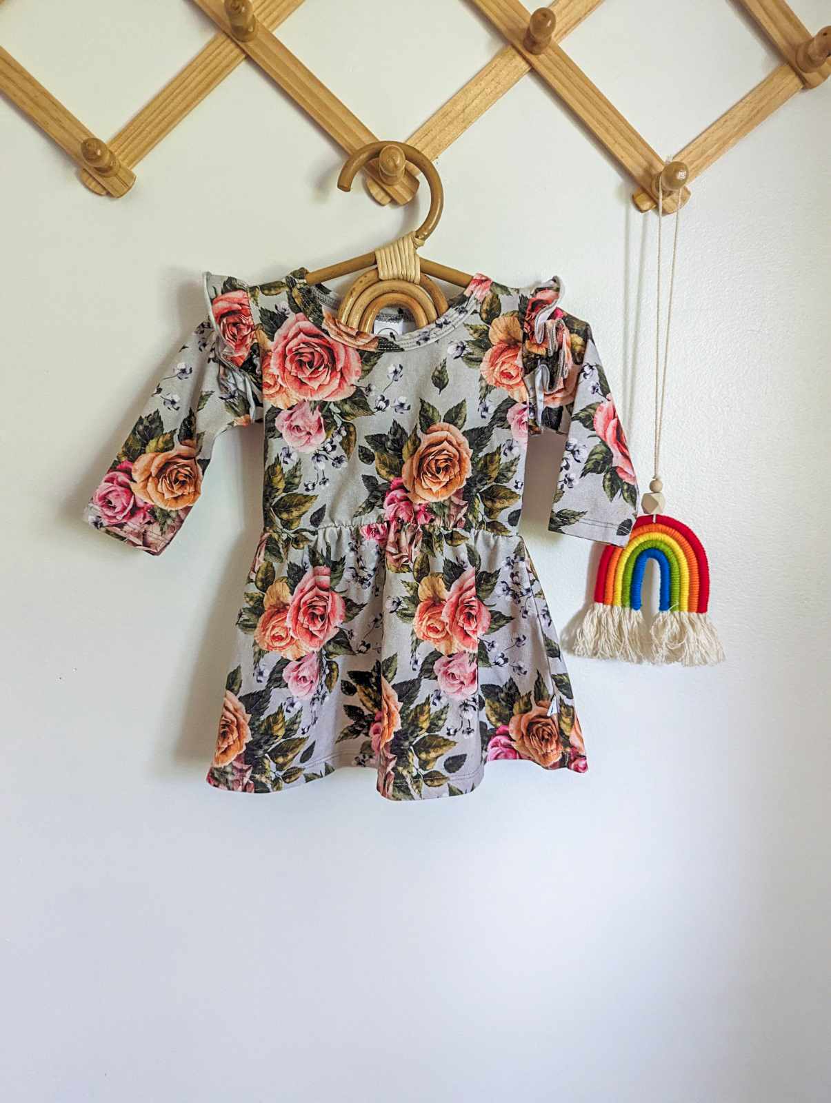 Little & Lively Harper Dress in Antique Floral (0-6)