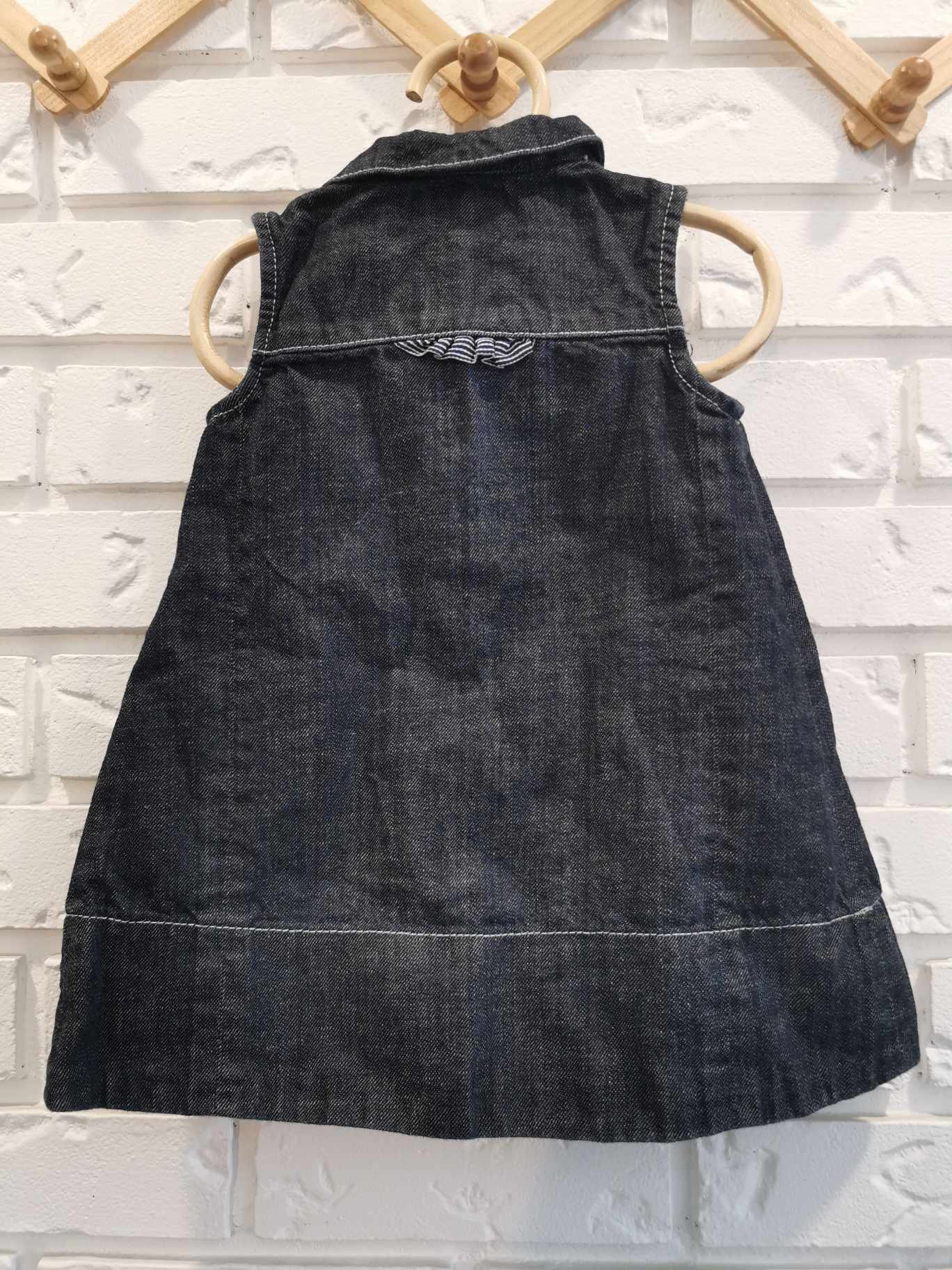 Zara Baby Sleeveless Denim Dress (12-18)