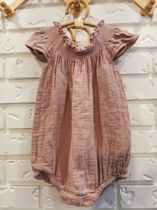 Jamie Kay Tamara Playsuit in Mauve Shadow (3T)