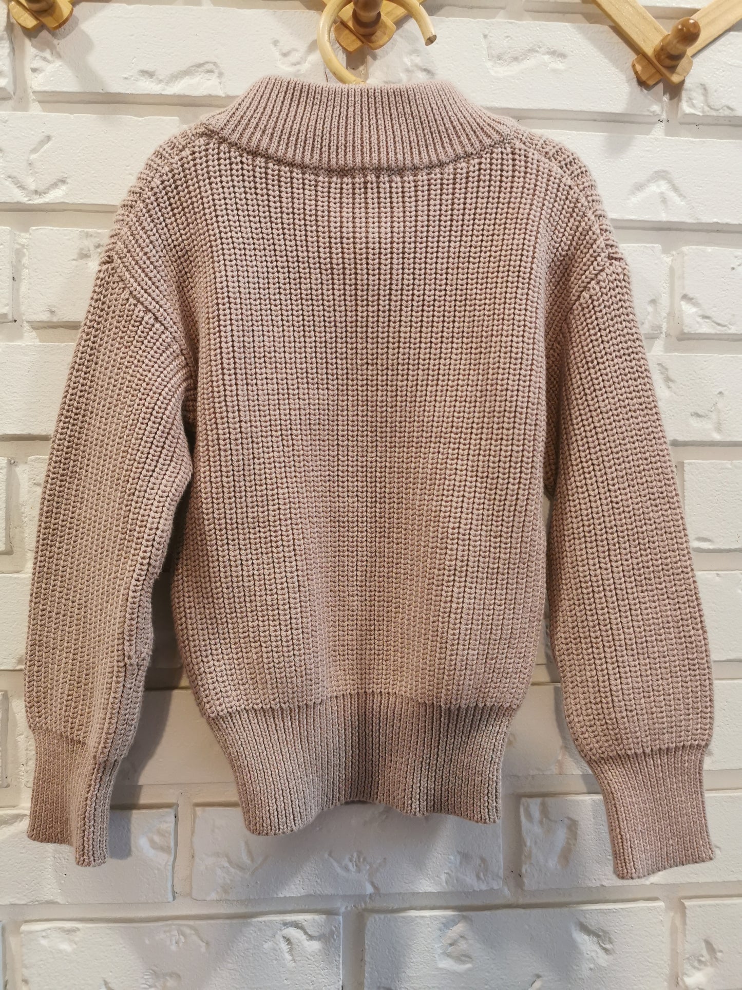 Jamie Kay Morgan Knit Jumper in Pink Grey (2T)