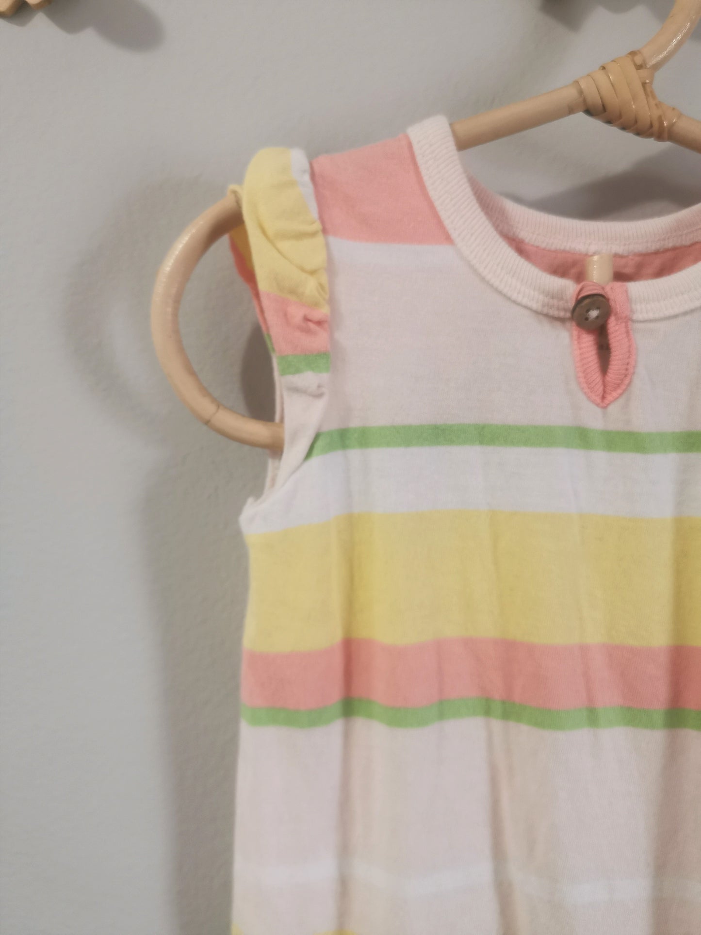 Burt's Bees Baby Sleeveless Jumpsuit (3-6)