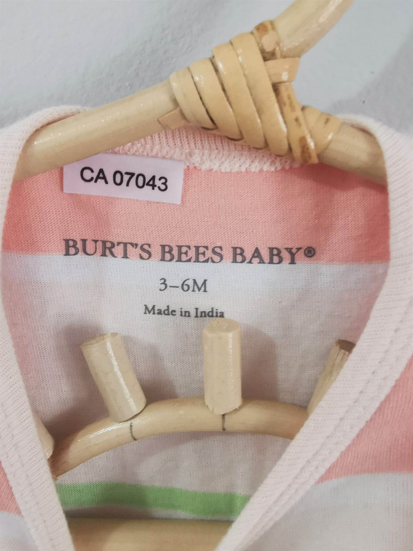 NWT Burt's Bees Baby Sleeveless Jumpsuit (3-6)