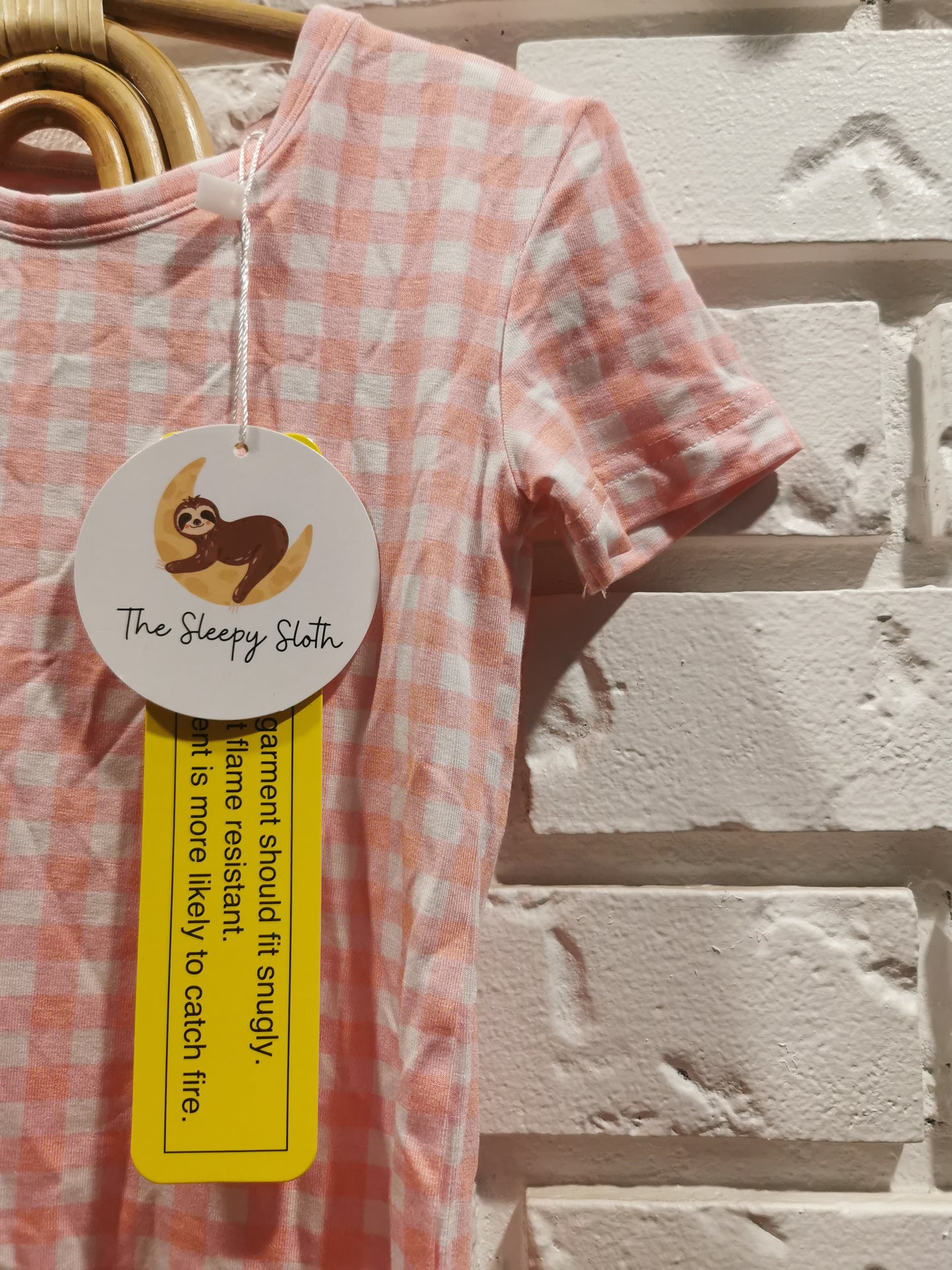 Sleepy Sloth Bamboo 2 Piece Jammies (3T)