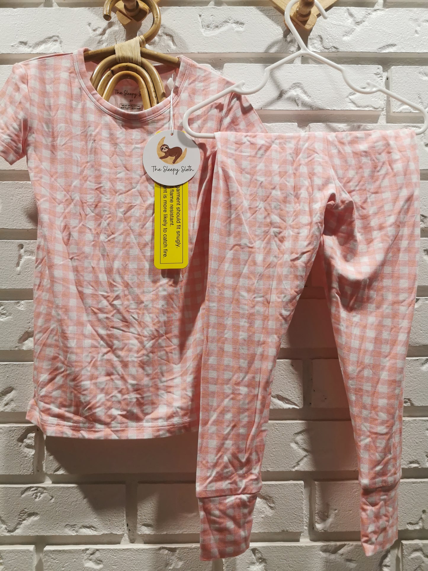 Sleepy Sloth Bamboo 2 Piece Jammies (3T)