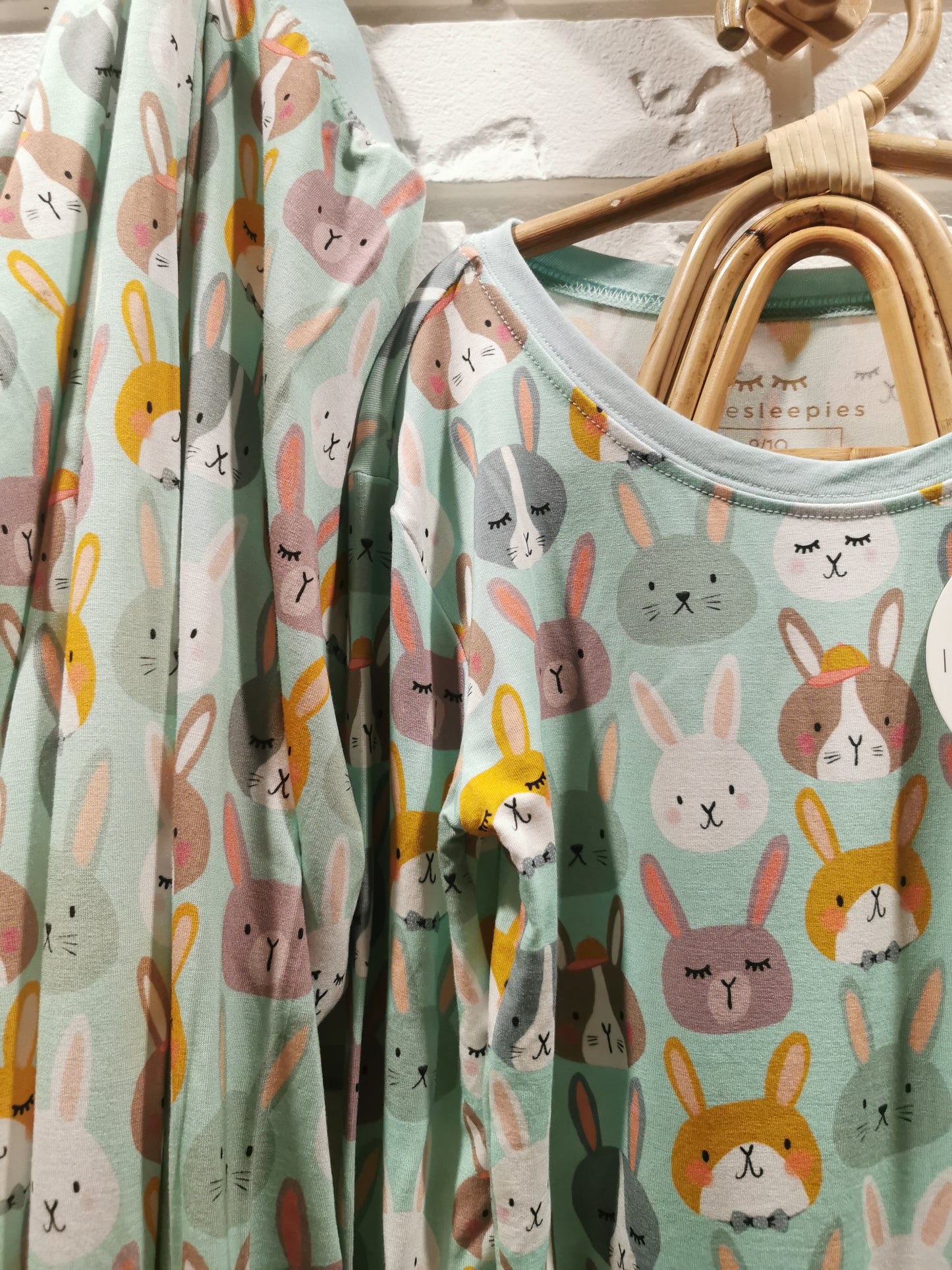 Little Sleepies 2 Piece Pajamas in Rad Rabbits (9/10)