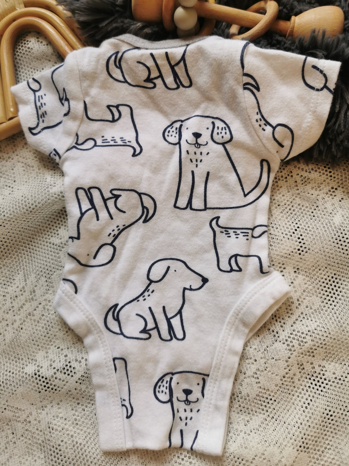 Onesies Puppy Dog Bodysuit (preemie)