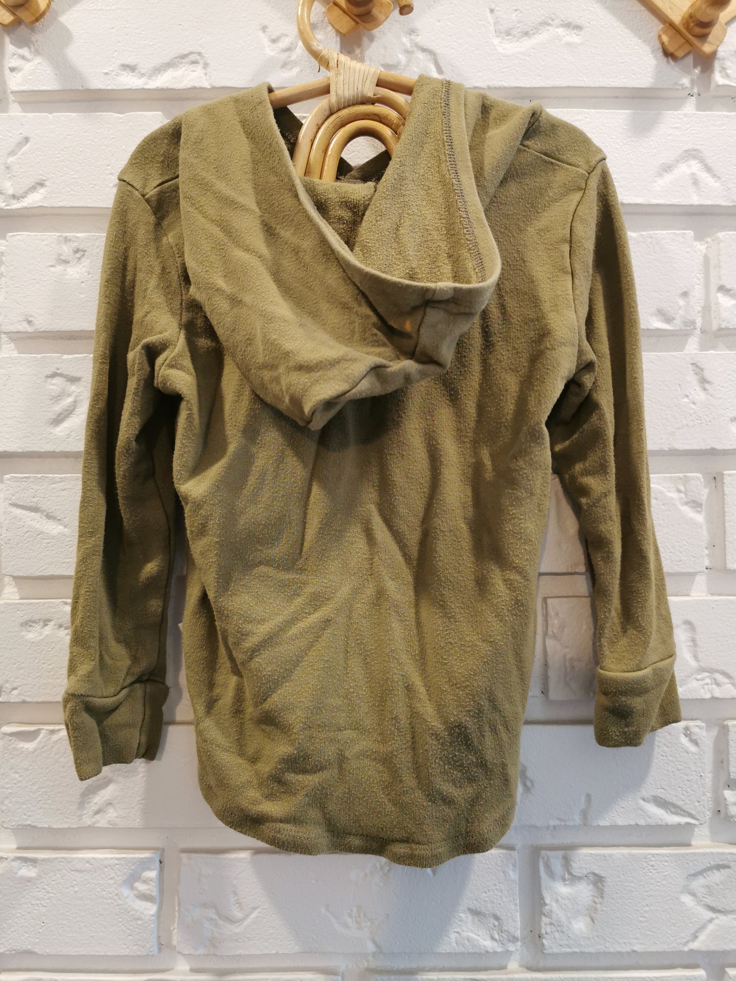 Jax & Lennon Bamboo Pullover Hoodie in Green (18-24)