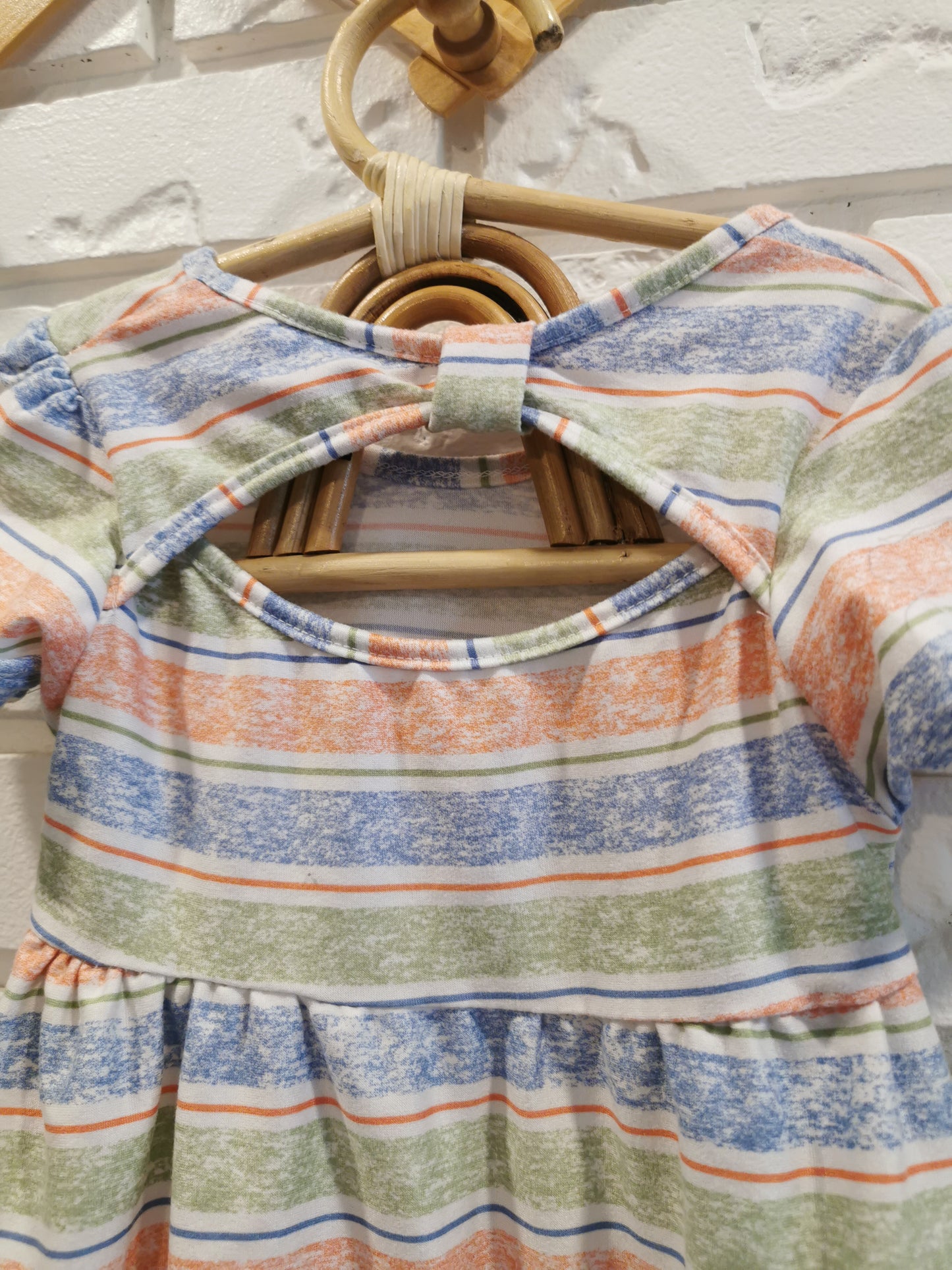 Picapino Striped T-Shirt Dress (18m)