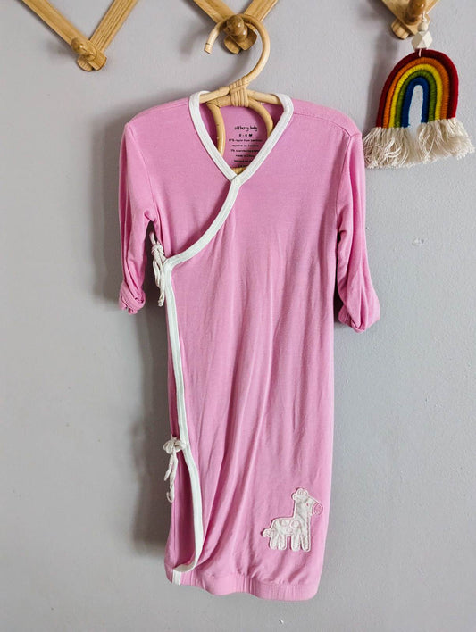 Silkberry Baby Bamboo Gown Kimono (0-6m)