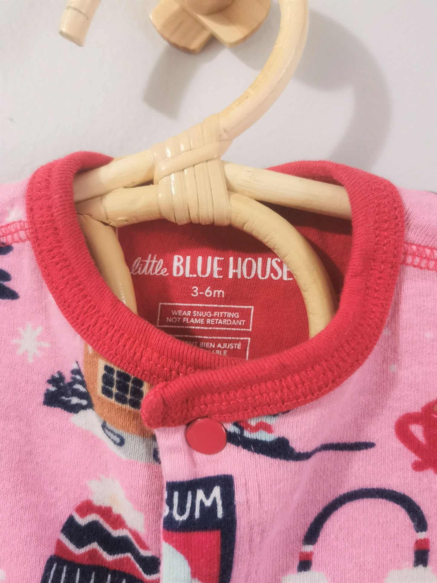 Little Blue House Snap Sleeper (3-6)